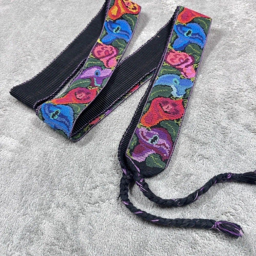 Handmade woven sash